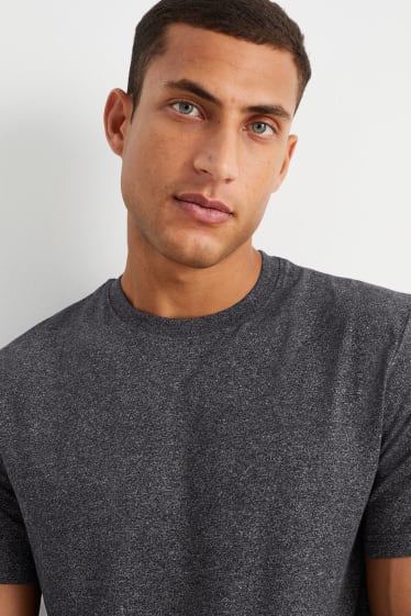 Herren - T-Shirt - grau-melange