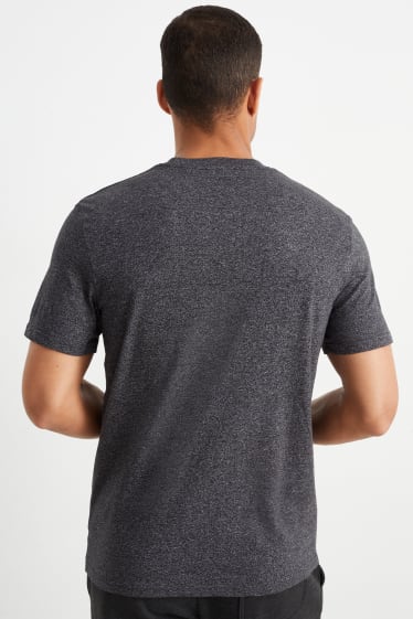 Herren - T-Shirt - grau-melange