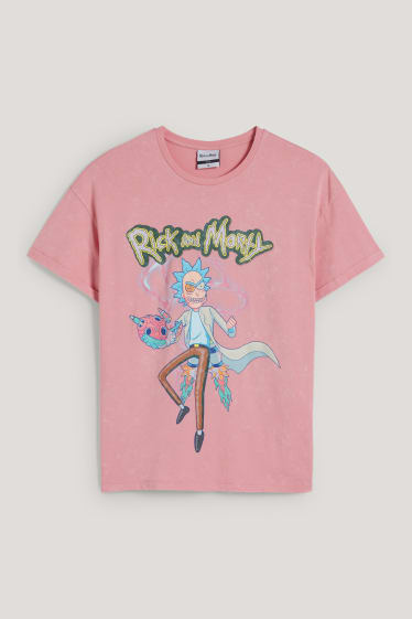 Clockhouse nena - CLOCKHOUSE - samarreta - Rick i Morty - coral