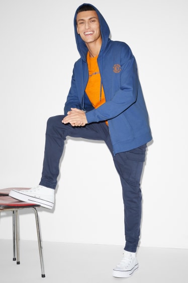 Clockhouse Boys - Sweatjacke mit Kapuze - blau