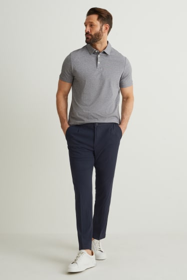 Hombre - Chino - tapered fit - Flex - azul oscuro