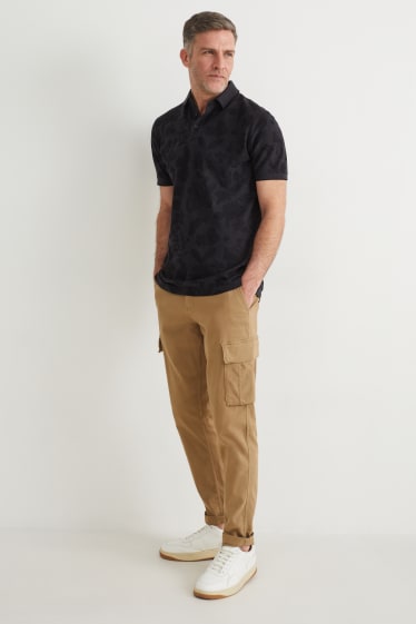 Men - Polo shirt - black