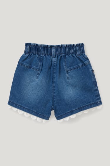 Toddler Girls - Frozen - pantaloni scurți de blugi - denim-albastru deschis