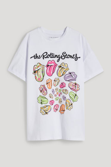 Clockhouse nena - CLOCKHOUSE - samarreta - Rolling Stones - blanc