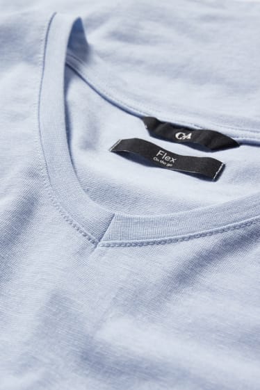 Hommes - T-shirt - Flex - bleu clair