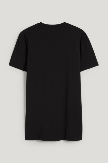 Heren - T-shirt - Flex - zwart