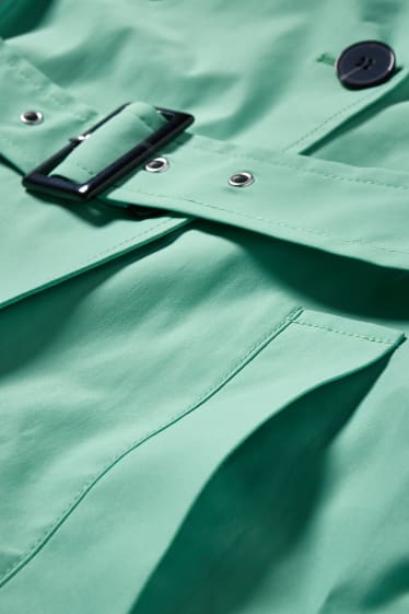 Donna - Trench - turchese