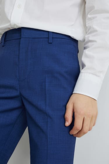 Garçons - Pantalon de costume - bleu
