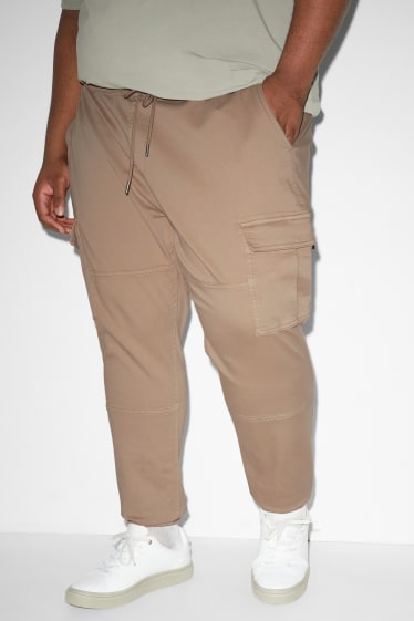 Clockhouse Boys - Pantaloni cargo - slim fit - LYCRA® - beige