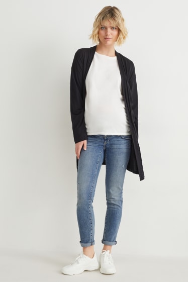 Damen - Umstandsjeans - Slim Jeans - jeans-hellblau