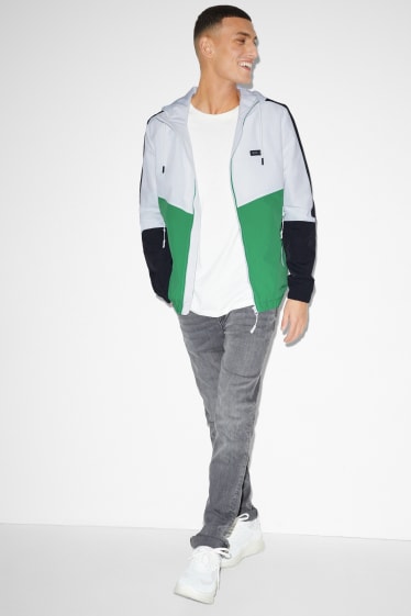 Clockhouse homme - Blouson à capuche - vert