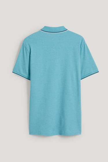 Hombre - Polo - turquesa