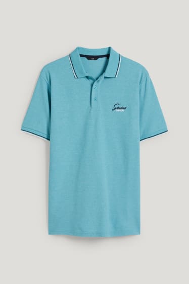 Hombre - Polo - turquesa