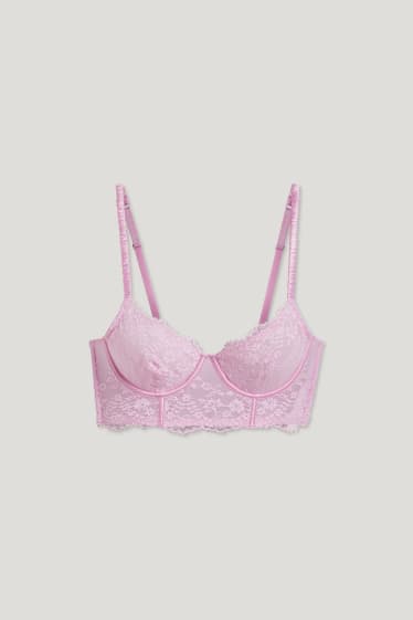 Femmes - Soutien-gorge à armature - violet clair