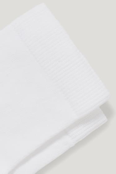 Hommes - Lot de 7 paires - socquettes - LYCRA® - blanc