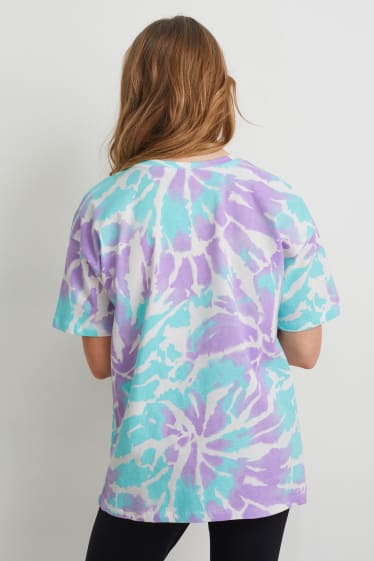 Niñas - Set - camiseta de manga corta y coletero - 2 piezas - verde menta