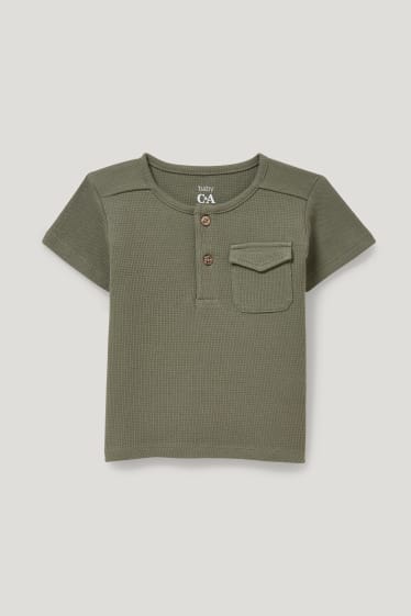 Baby Boys - Baby-Kurzarmshirt - dunkelgrün