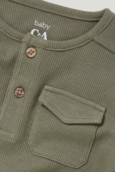 Baby Boys - Baby-Kurzarmshirt - dunkelgrün
