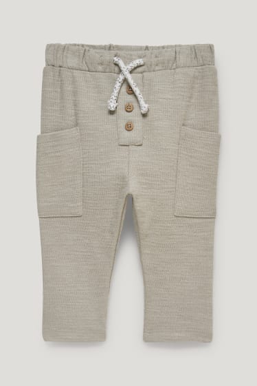 Baby Boys - Pantaloni de trening bebeluși - gri