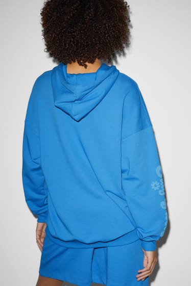 Clockhouse femme - CLOCKHOUSE - sweat à capuche - bleu