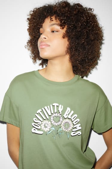 Clockhouse Girls - CLOCKHOUSE - T-Shirt - grün