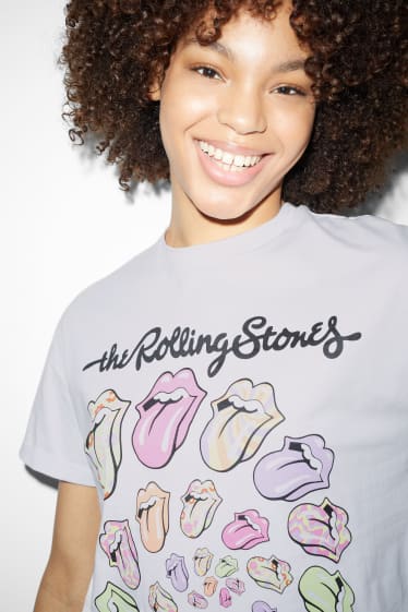 Clockhouse nena - CLOCKHOUSE - samarreta - Rolling Stones - blanc