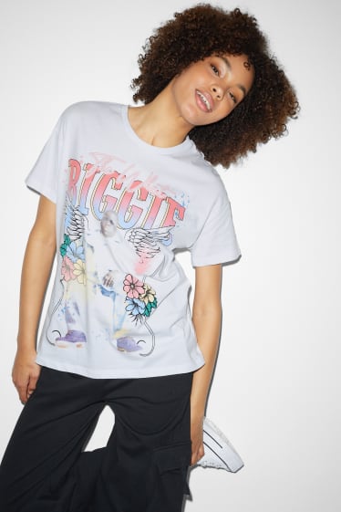 Clockhouse femme - CLOCKHOUSE - T-shirt - The Notorious B.I.G. - blanc