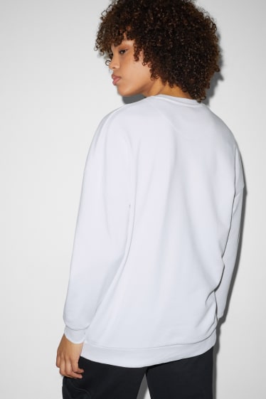 Clockhouse femme - CLOCKHOUSE- sweat - Rolling Stones - blanc