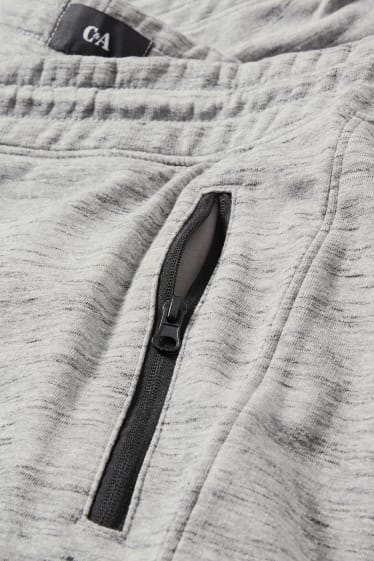 Clockhouse homme - Shorts en molleton - gris chiné