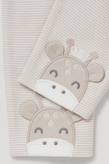 Bébé filles - Pyjama bébé - 2 pièces - blanc