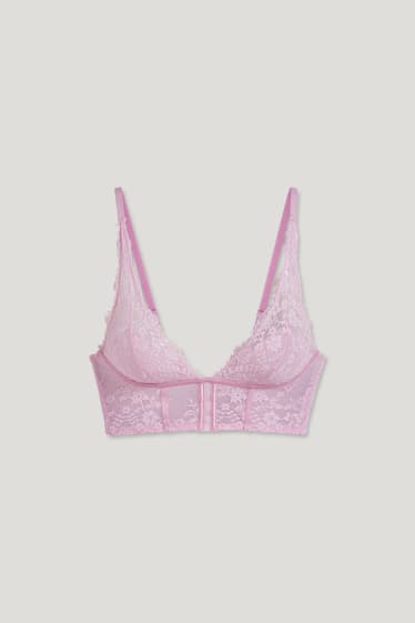 Dames - Bralette - lichtpaars