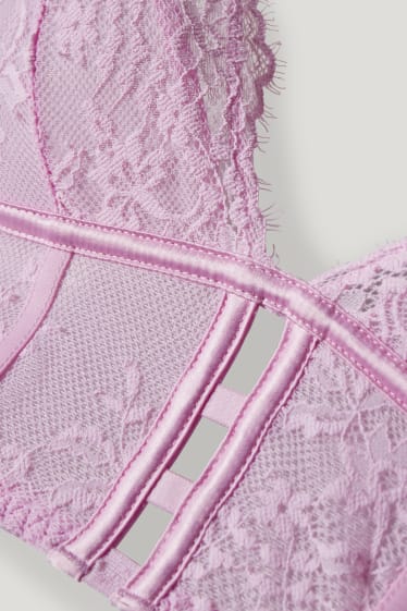 Dames - Bralette - lichtpaars