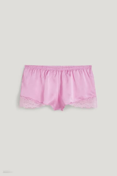 Damen - Boxershorts - hellviolett