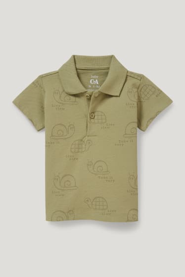 Bébé garçons - Polo pour bébé - vert clair