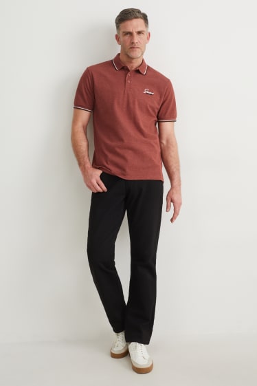 Hommes - Polo - marron