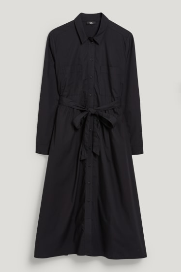 Mujer - Vestido camisero - negro