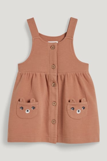 Bébé filles - Ensemble bébé - 2 pièces - marron clair