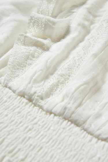 Bambine: - Vestito - bianco crema