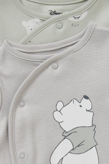 Miminka chlapci - Multipack 2 ks - Medvídek Pú - pyžamo pro miminka - mátově zelená