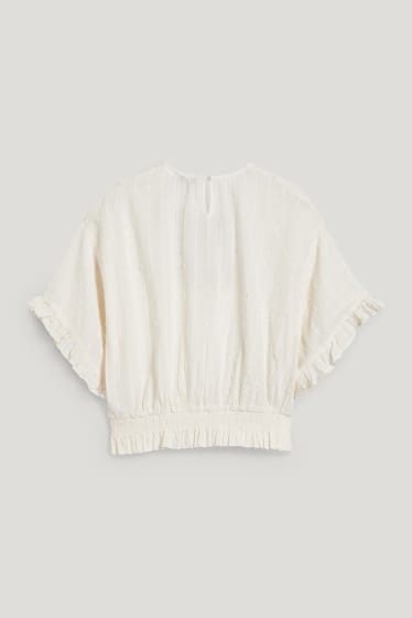 Bambine: - Blusa - bianco crema