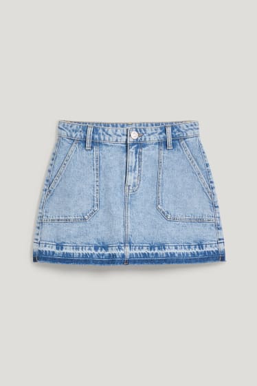 Bambine: - Gonna di jeans - jeans azzurro