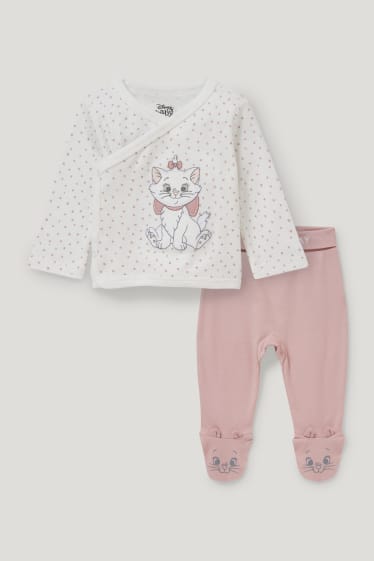 Baby Girls - Aristocats - Erstlingsoutfit - mit Bio-Baumwolle - 2 teilig - rosa