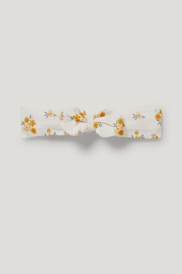 Bébé filles - Ensemble bébé - 3 pièces - blanc crème