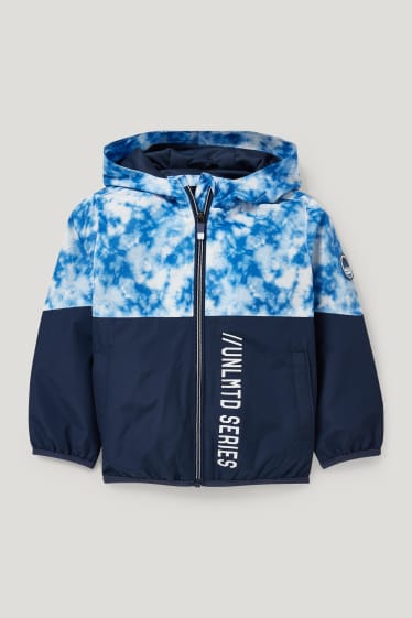 Toddler Boys - Jas met capuchon - donkerblauw