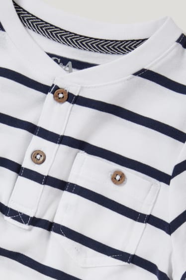 Toddler Boys - T-shirt - a righe - bianco / blu