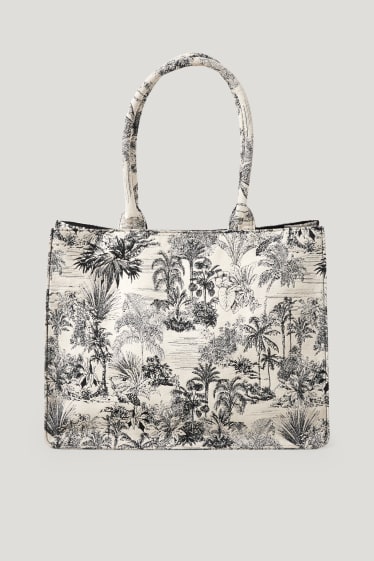 Donna - Borsa - fantasia - beige chiaro