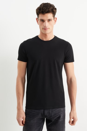 Herren - T-Shirt - Flex - schwarz