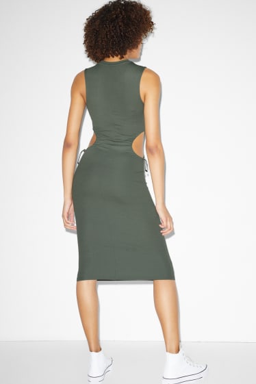 Clockhouse femme - CLOCKHOUSE - robe - vert
