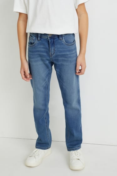 Chlapecké - Straight jeans - jog denim - džíny - modré