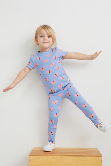 Toddler Girls - Leggings - blu
